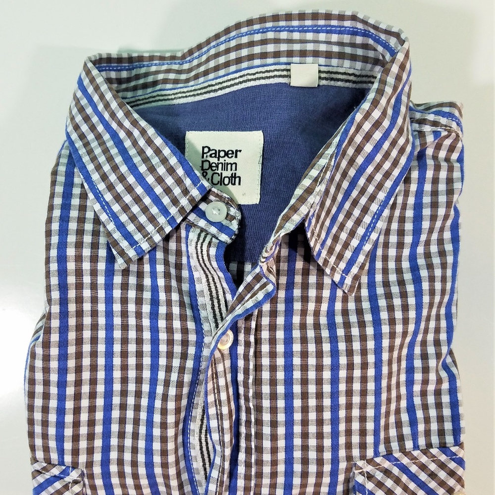 Paper Denim & Cloth Check Shirt  F904